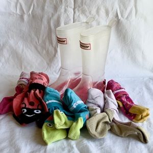 Wellie wisher wellie rain boots clear peak a boo